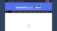 Desktop Screenshot of mountainsportsinn.com